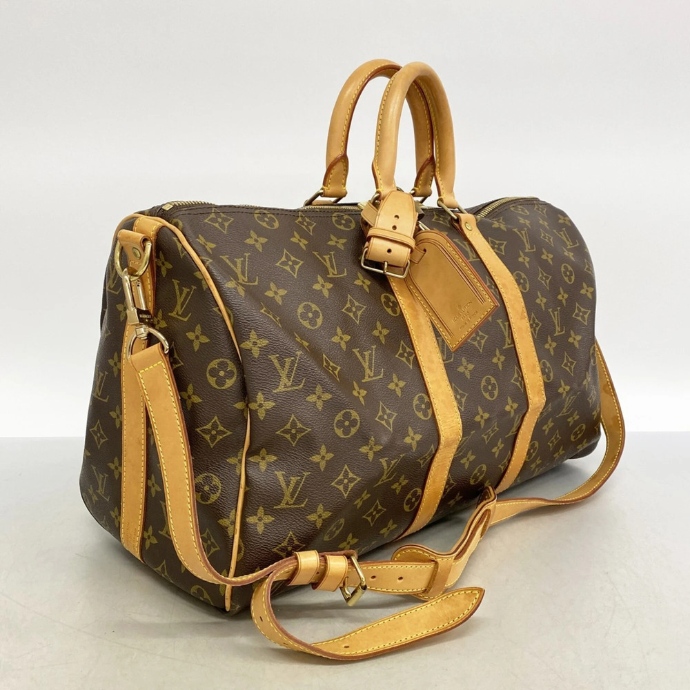 LOUIS VUITTON Brown Monogram Boston Bag - Picture 2 of 13